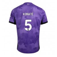 Camiseta Liverpool Ibrahima Konate #5 Tercera Equipación Replica 2023-24 mangas cortas